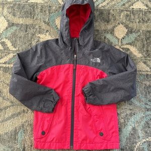 The North Face girls rain jackets VGUC size 7/8
